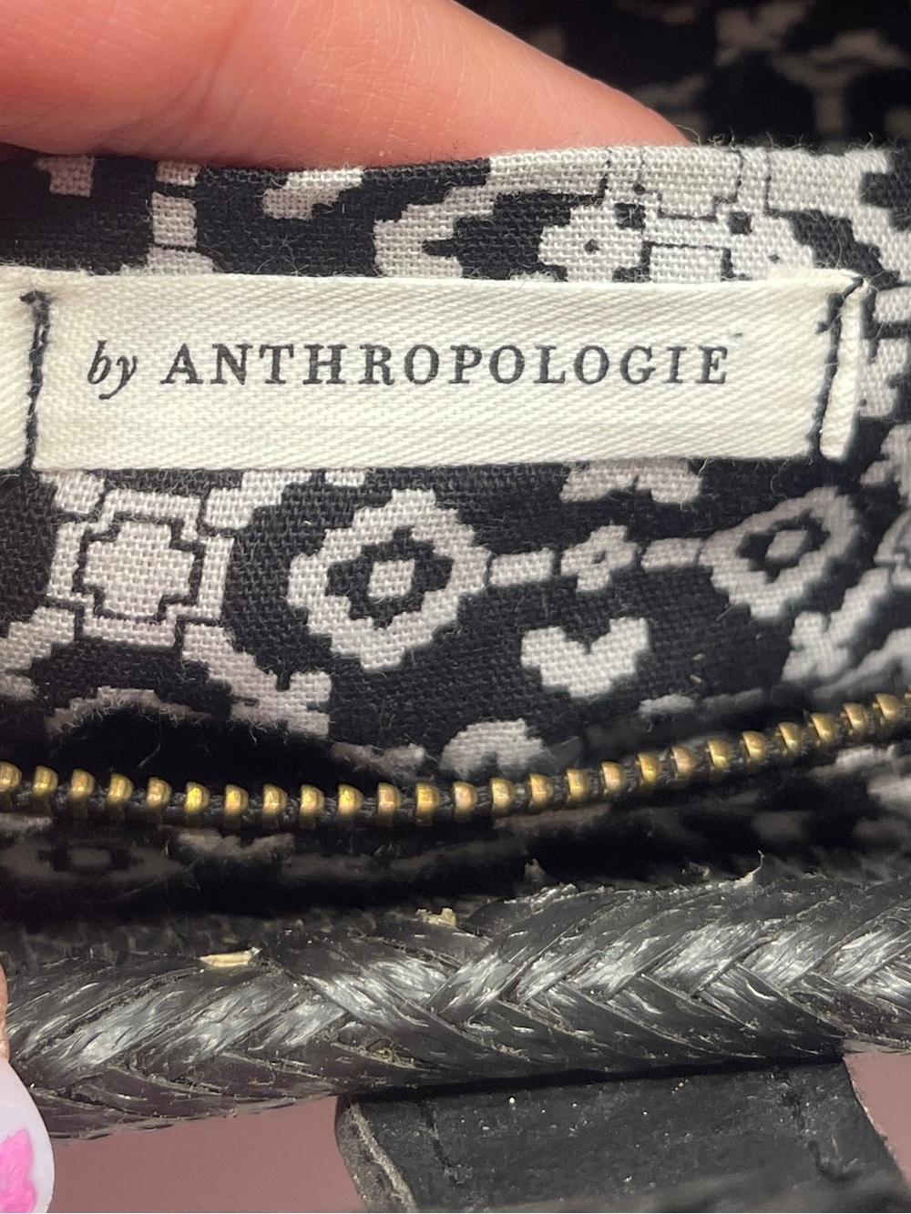 ANTHROPOLOGIE Margaret Woven Clutch - Picture 5 of 5